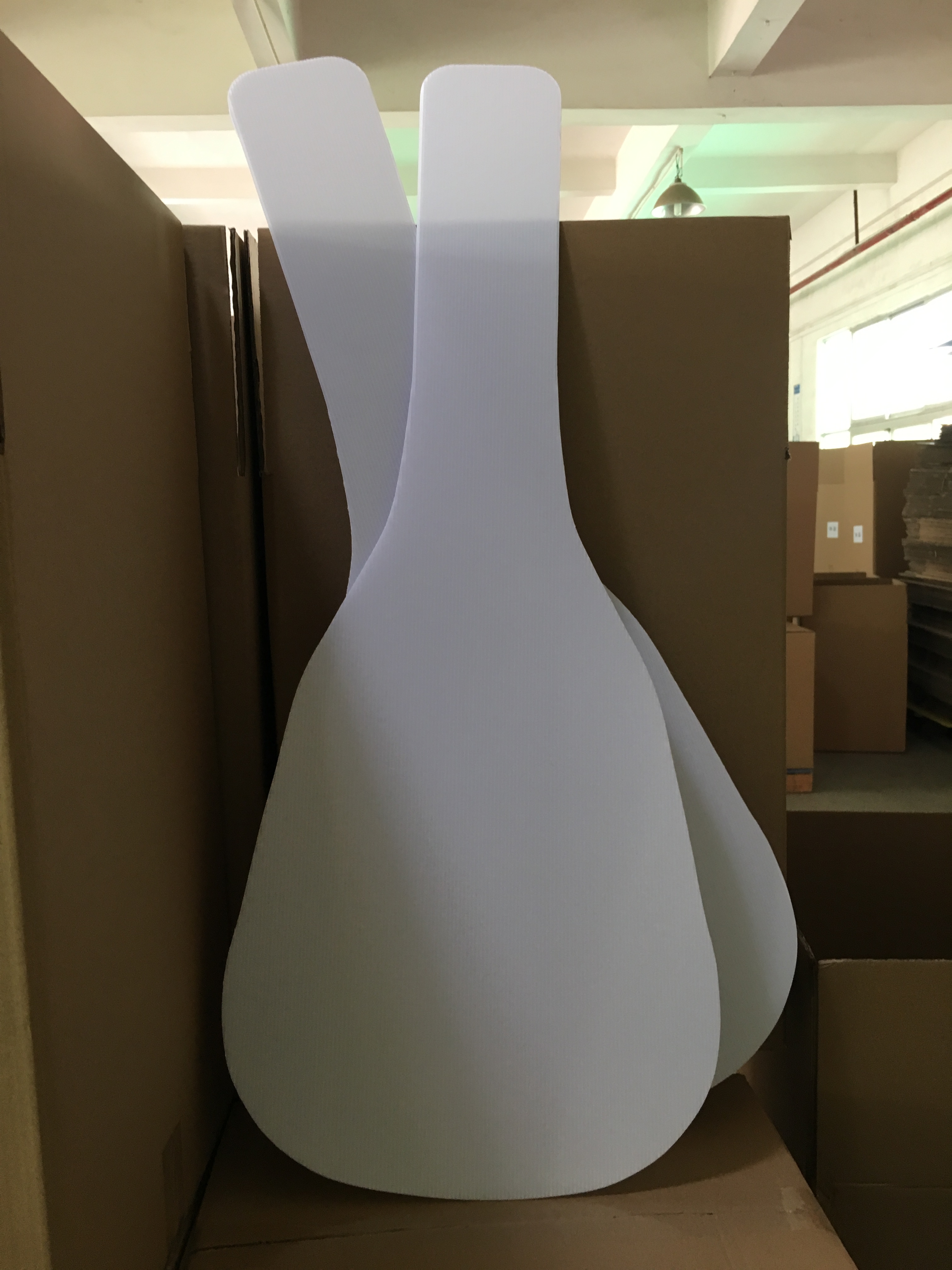 PP corrugated sheet custom shape manufacturing factory Thailand