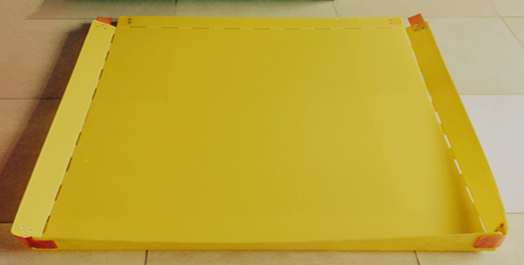 PP corrugated plastic tray edge detail flute channels — Elipacko USA