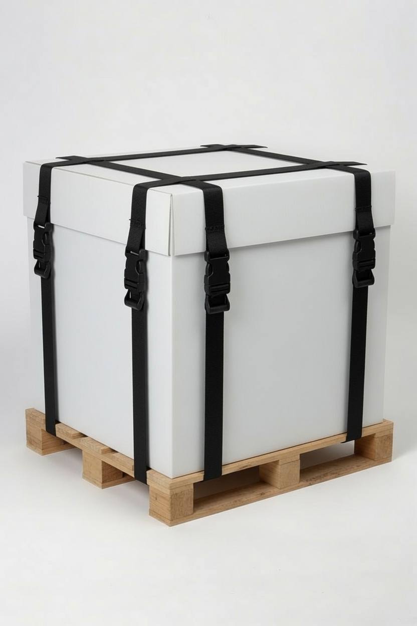 PP gaylord boxes reusable stacked — gaylordboxesplastic.com