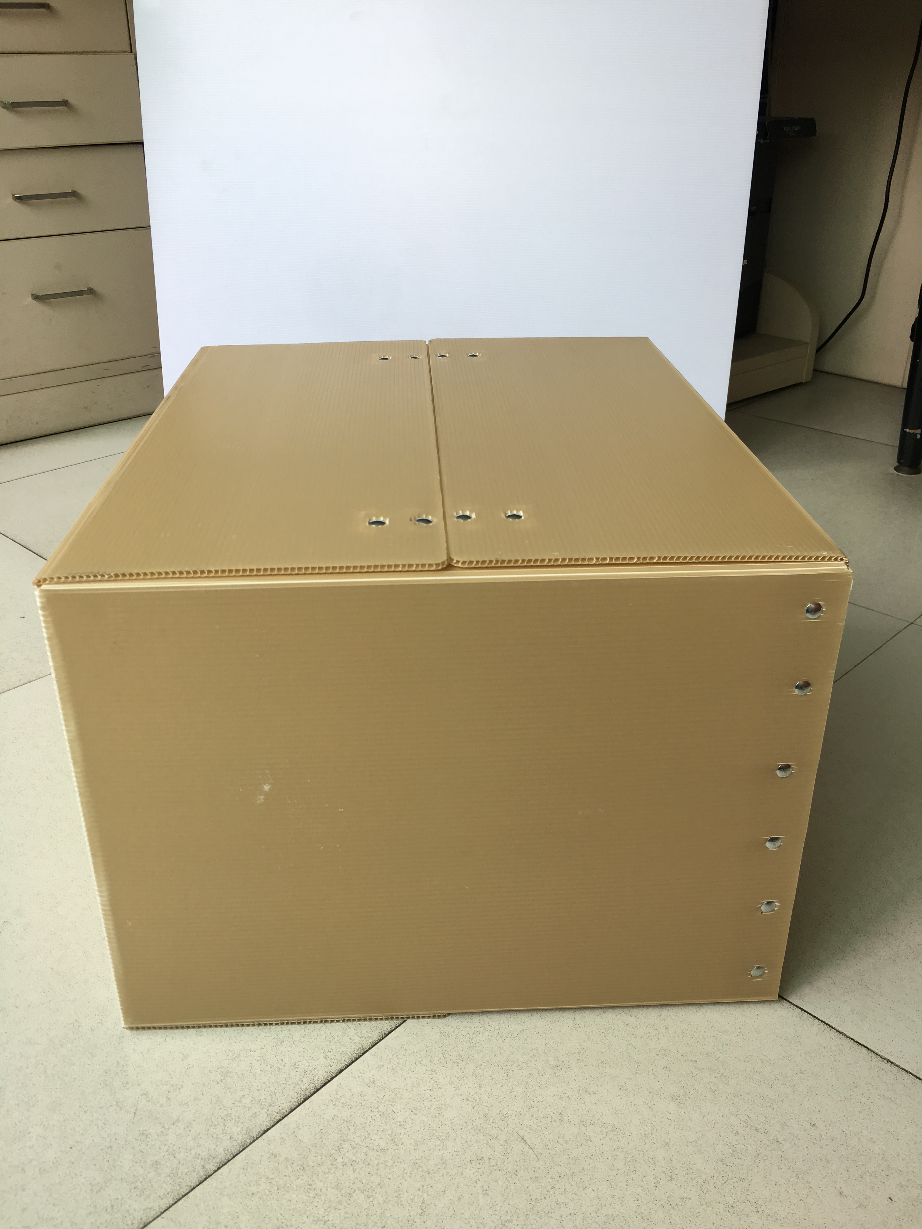 Velcro PP corrugated box industrial wholesale